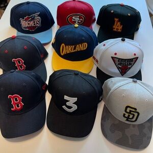 Assorted Team Logo Baseball Caps